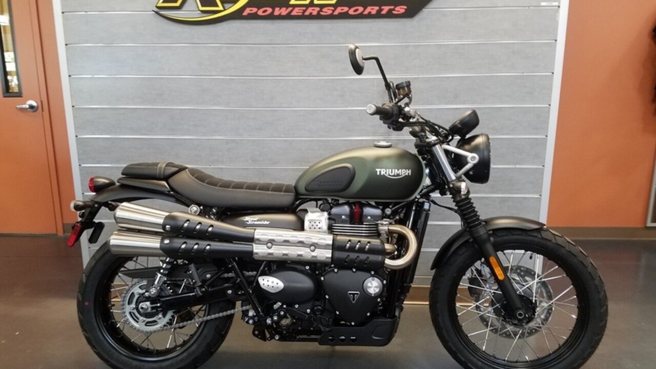 2017 Triumph Street Scrambler for sale near Chandler, Arizona 85286